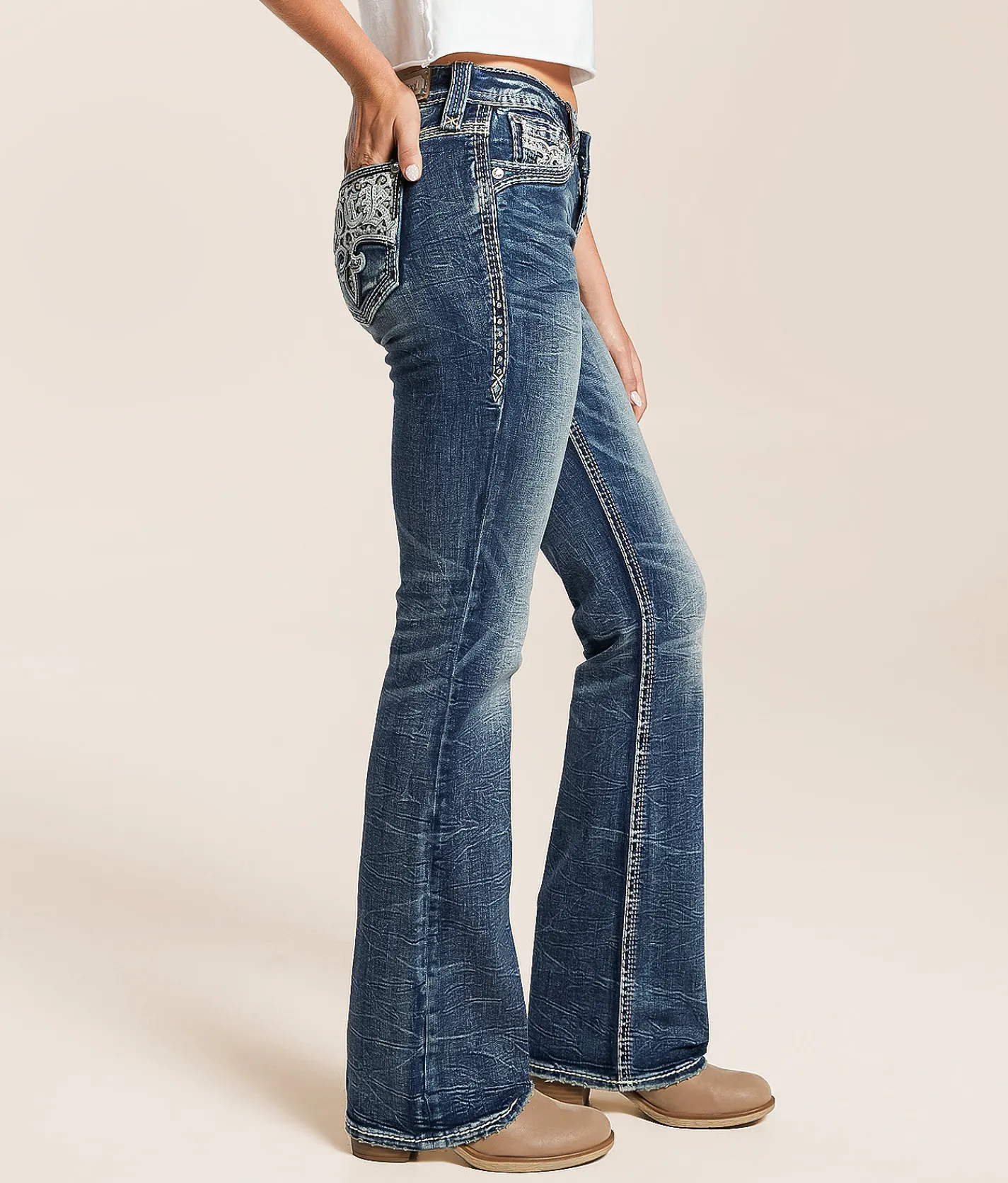 Rock Revival Lainna Universal Boot Stretch Jean Lainna NB202 Outlet