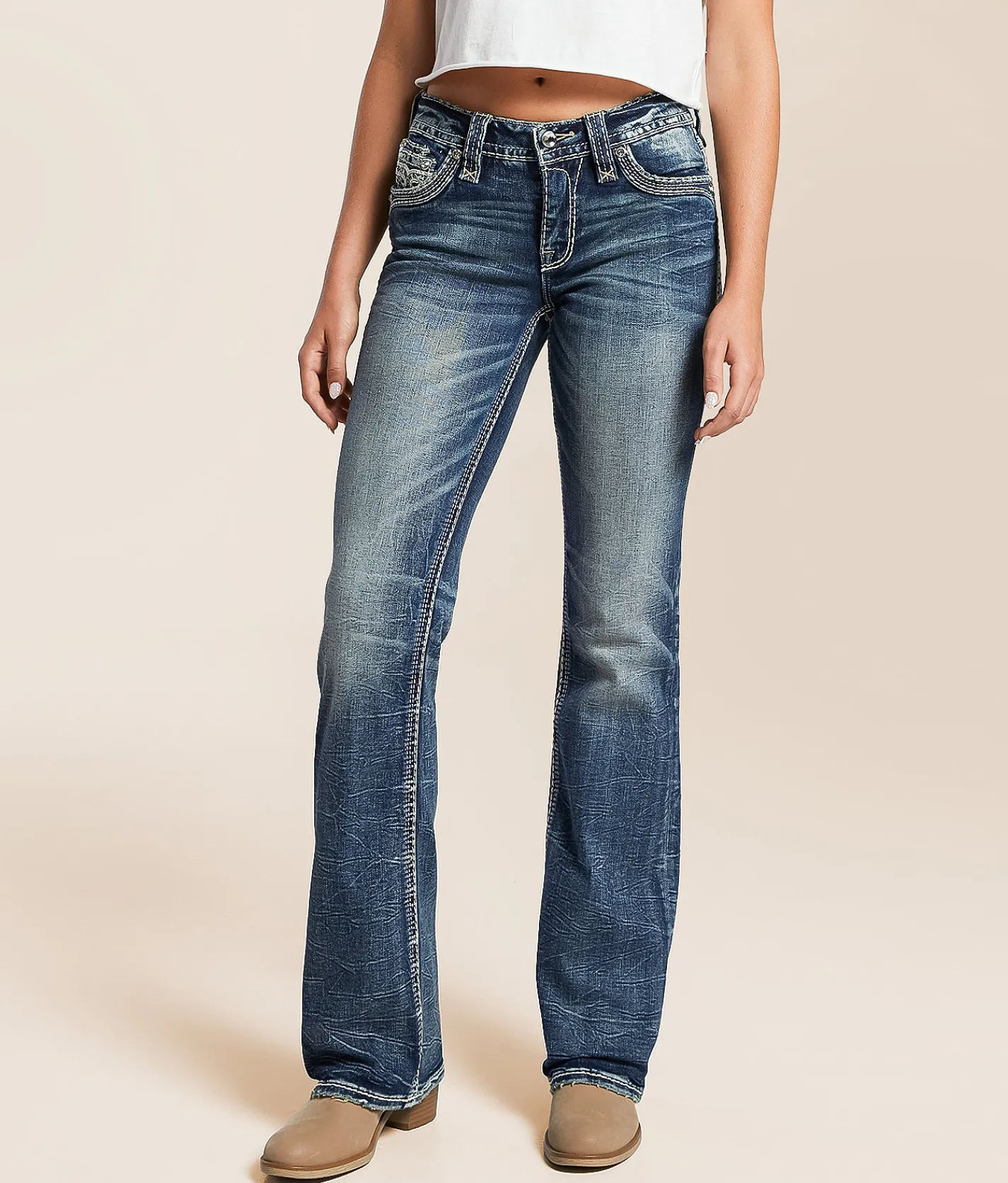 Rock Revival Lainna Universal Boot Stretch Jean Lainna NB202 Outlet