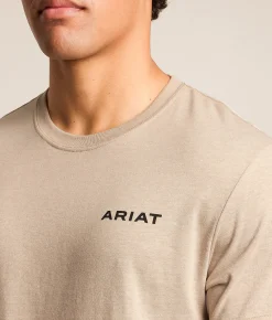 Ariat Lake Freedom T-Shirt Trench Coat Heather
