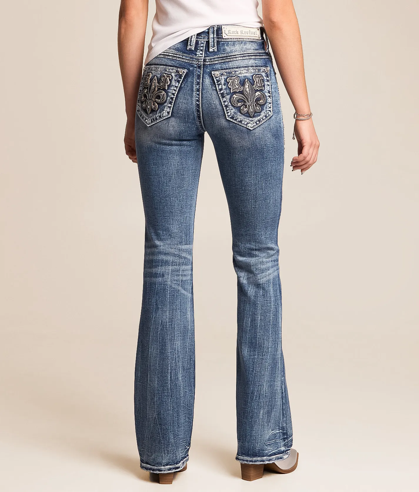 Jeans|Bottoms | Rock Revival Lakia Curvy High Rise Boot Stretch Jean Lakia HB200