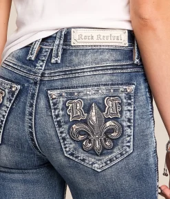 Jeans|Bottoms | Rock Revival Lakia Curvy High Rise Boot Stretch Jean Lakia HB200