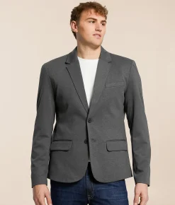 Coats & Jackets | BLEND Langford Blazer Charcoal Mix