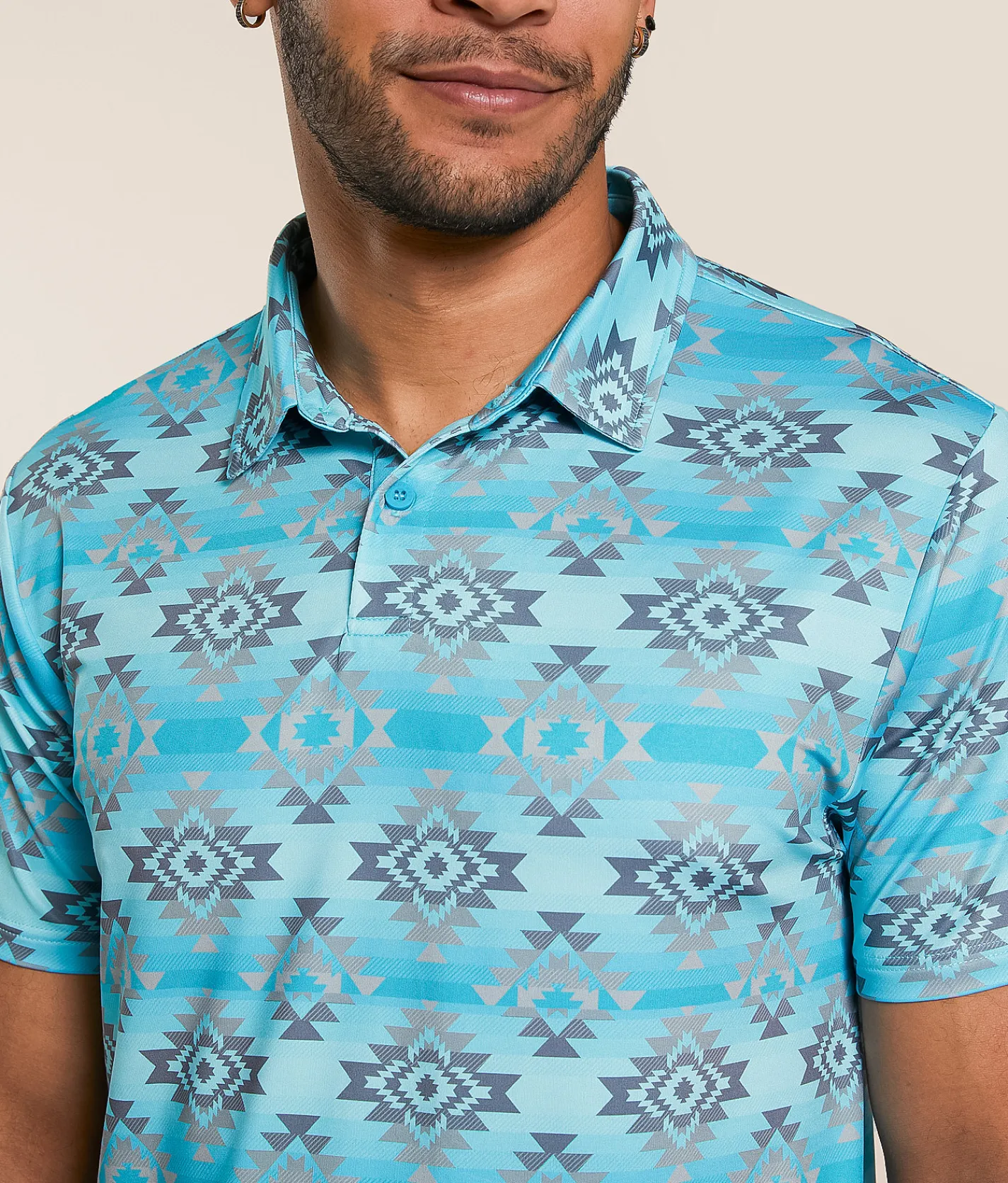 Departwest Lansdale Performance Polo Blue Hot