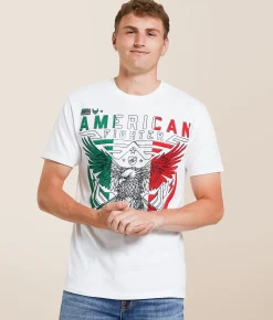 American Fighter Lanton T-Shirt White Outlet