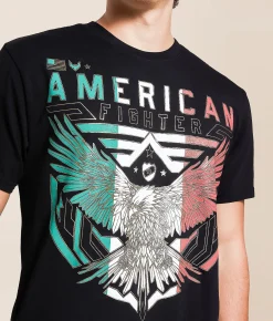 American Fighter Lanton T-Shirt Black Clearance
