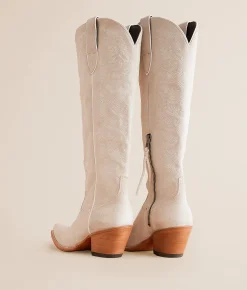 Shoes | Ariat Laramie Stretchfit Leather Western Boot Oyster Suede