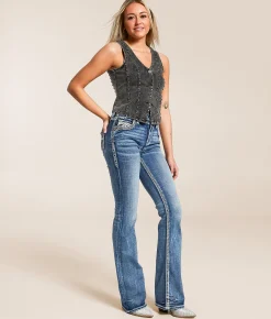 Jeans|Bottoms | Rock Revival Larose High Rise Boot Stretch Jean Larose UB200
