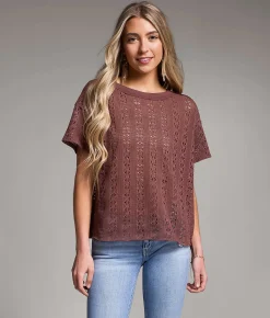 BKE Laser-Cut Top Plum Outlet