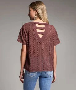 BKE Laser-Cut Top Plum Outlet