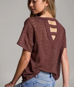 BKE Laser-Cut Top Plum Outlet