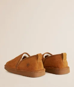 Ariat Lasso Suede Slipper Chestnut Hot
