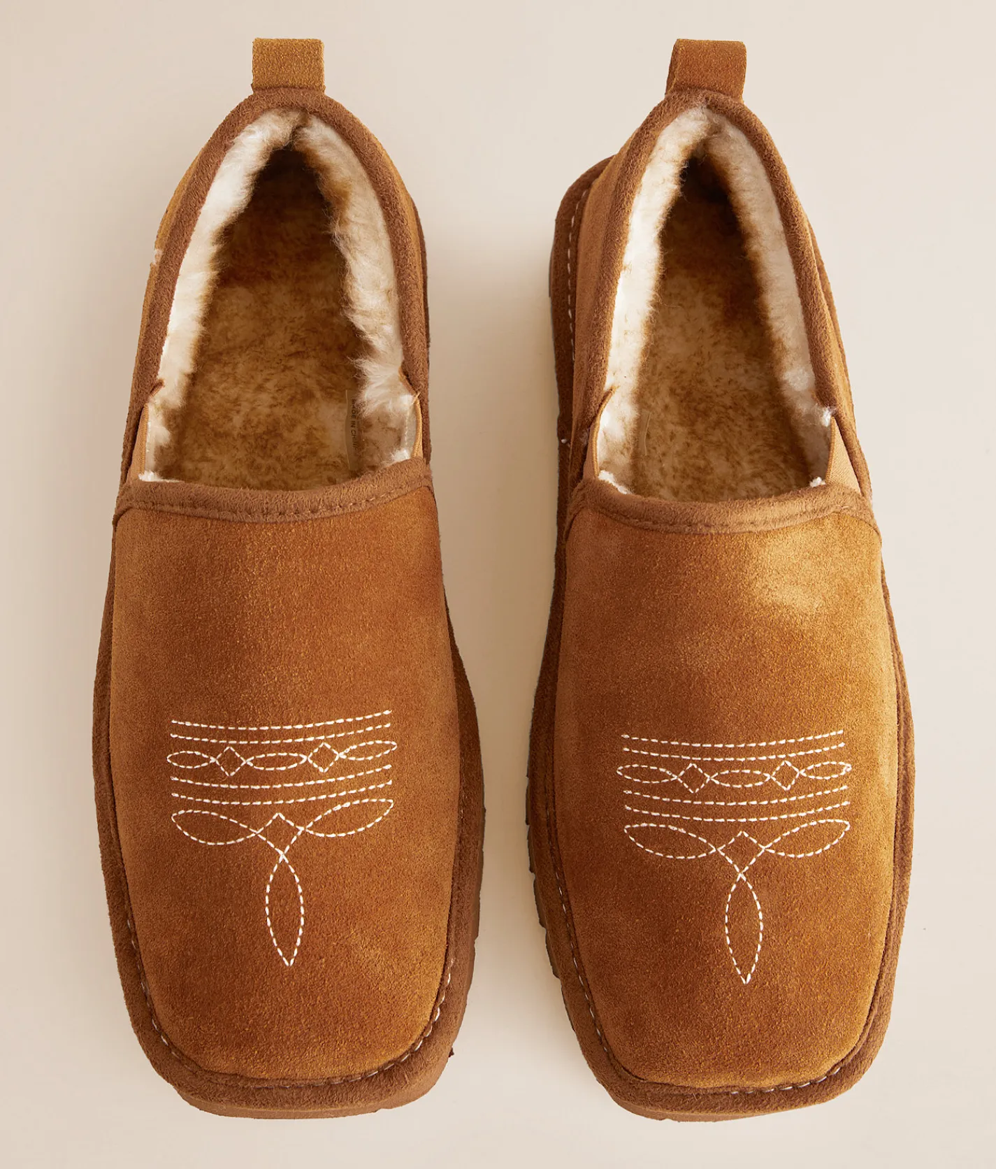 Ariat Lasso Suede Slipper Chestnut Hot