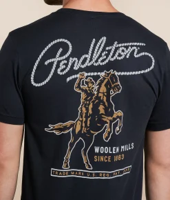 Pendleton Lasso T-Shirt Vintage Black Discount