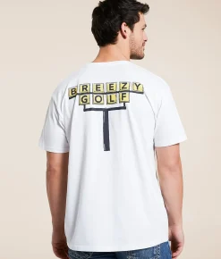 Graphic T-Shirts | Breezy Golf Late Night Eats T-Shirt White