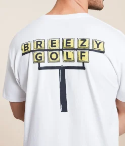Graphic T-Shirts | Breezy Golf Late Night Eats T-Shirt White