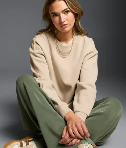 Tops | Buckle Black Layered Pullover Clay