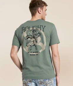 Hooey Layered Roughy T-Shirt Green Discount