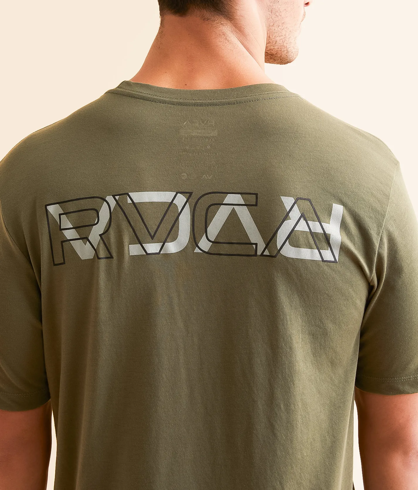 RVCA Layer Flip Sport T-Shirt Olive Sale