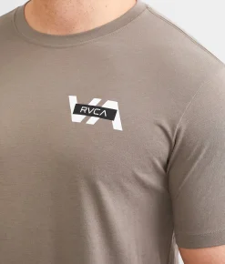 RVCA Layers Sport T-Shirt Mushroom Discount
