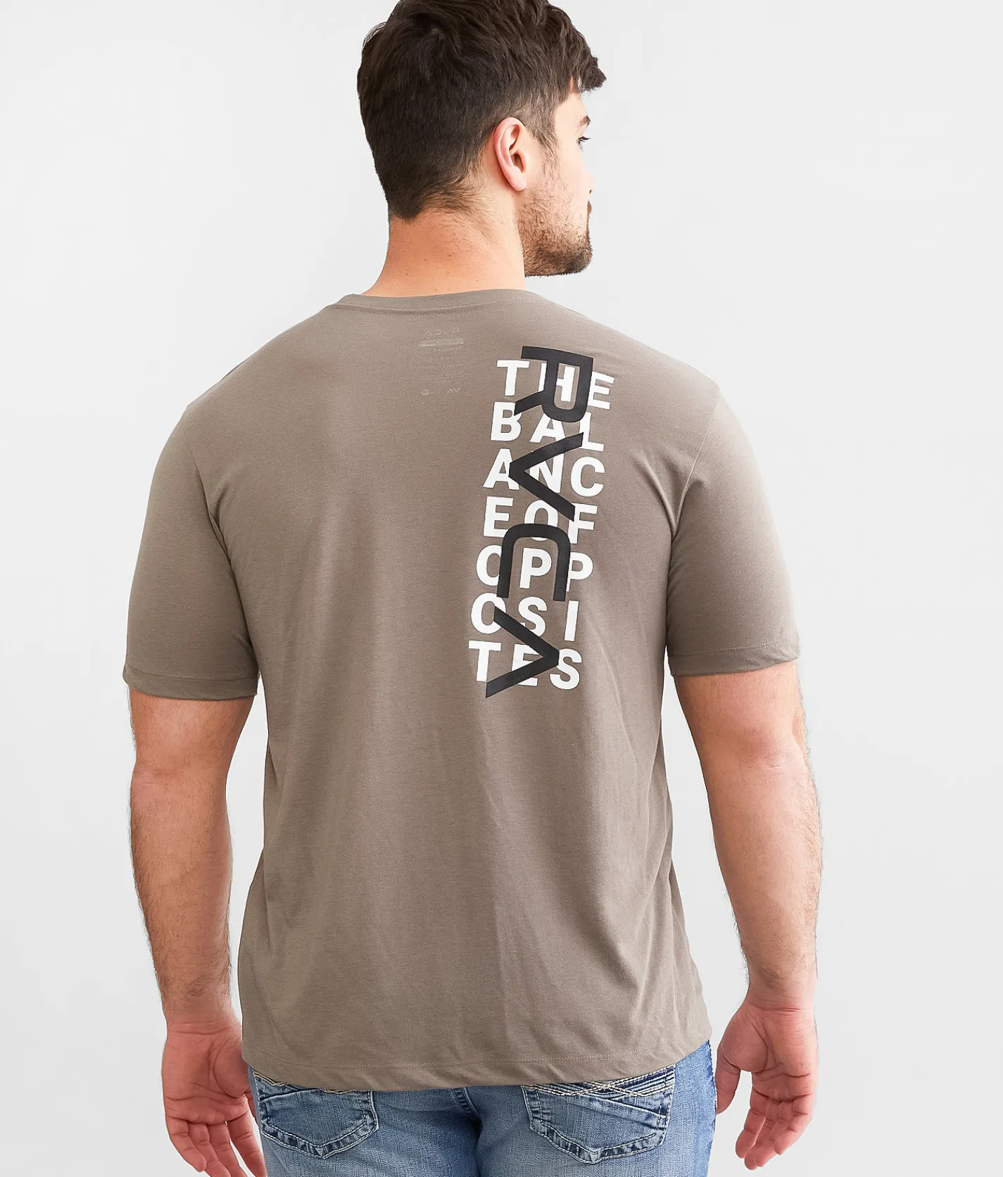 RVCA Layers Sport T-Shirt Mushroom Discount