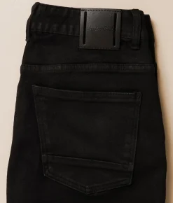Bottoms|Jeans | Smoke Rise® Lazy Stacked Flare Stretch Jean Glow Black