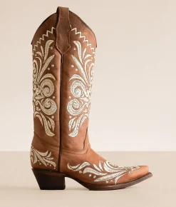 Shoes | Circle G by Corral Leather Western Boot LD Tan