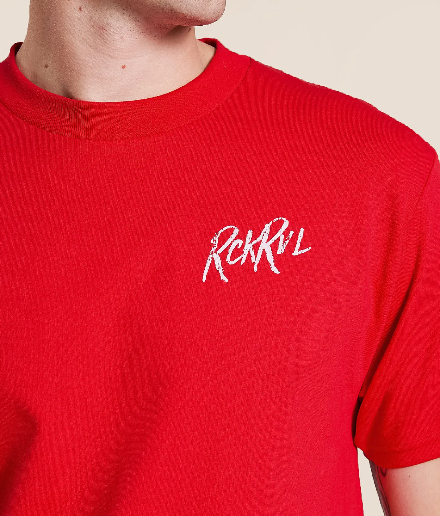 Tops|Graphic T-Shirts | Rock Revival Ledger T-Shirt Red
