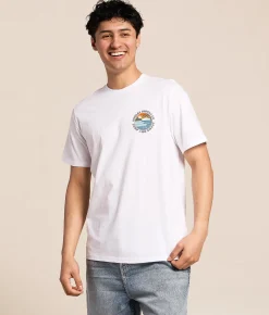 Tops|Graphic T-Shirts | Hurley Lefts T-Shirt White