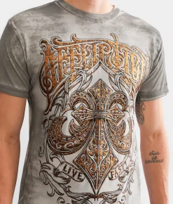Graphic T-Shirts | Affliction Legacy T-Shirt Off White