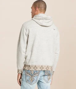 Tops | Hooey Legendary Hooded Sweatshirt Cream