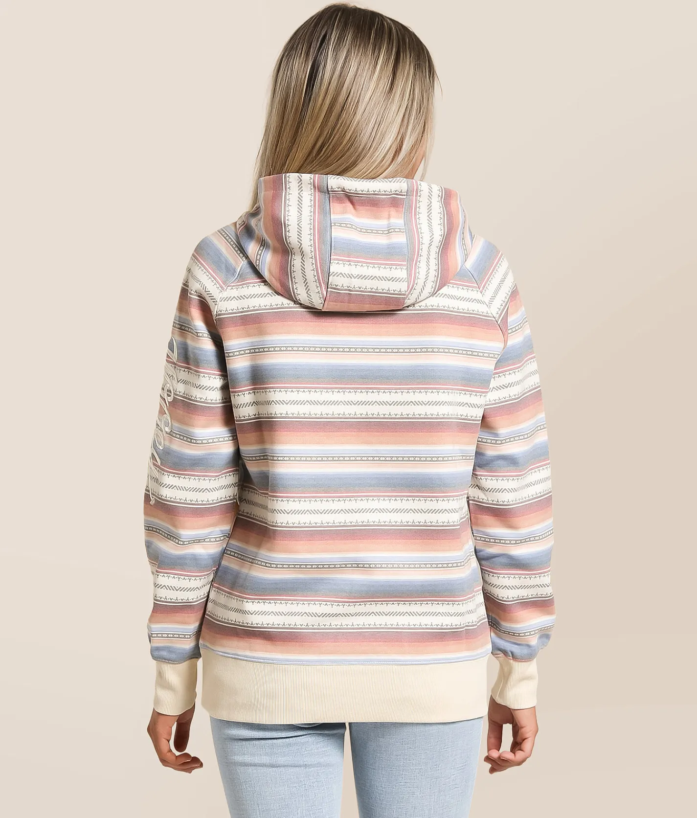 Hooey Legendary Hooded Sweatshirt Tan Serape