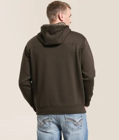 Tops | Hooey Legendary Hooded Sweatshirt Brown