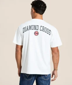 Graphic T-Shirts | Diamond Cross Ranch Legendary Jackson Hole Wyoming T-Shirt White