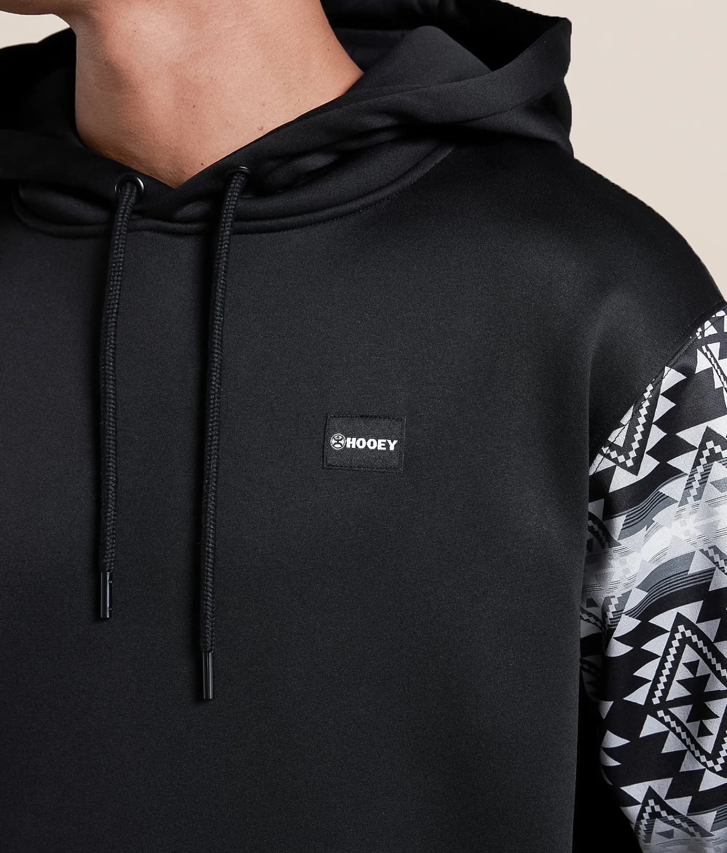 Hooey Legendary Polar Fleece Hooded Sweatshirt Black Online