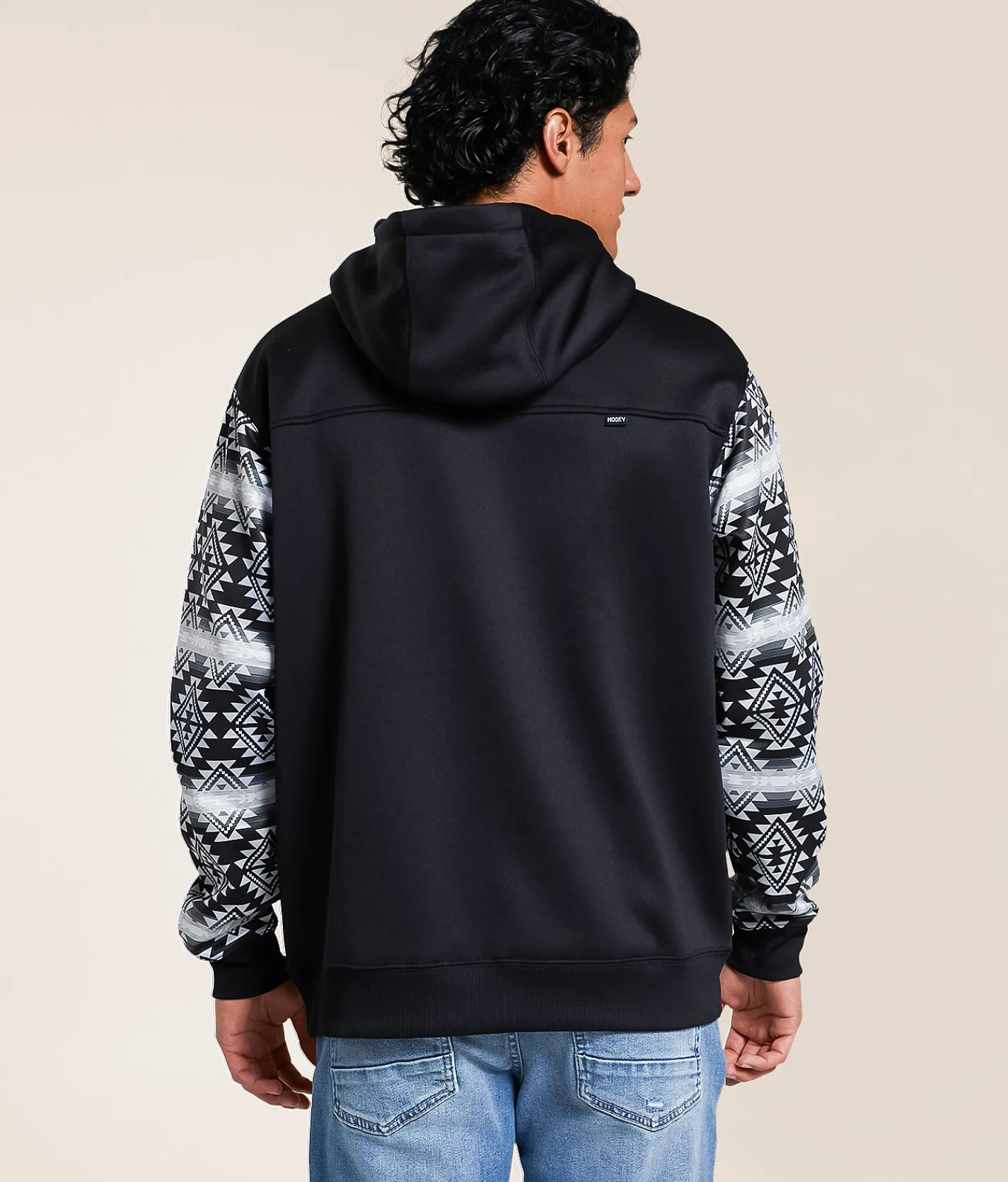 Hooey Legendary Polar Fleece Hooded Sweatshirt Black Online
