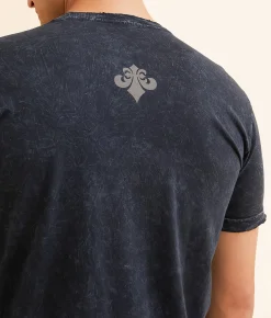 Affliction Legion Reborn T-Shirt Black Lava Wash Clearance