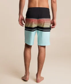 Bottoms|Swimwear | O'Neill Lennox Stripe Stretch Boardshort Canal Blue