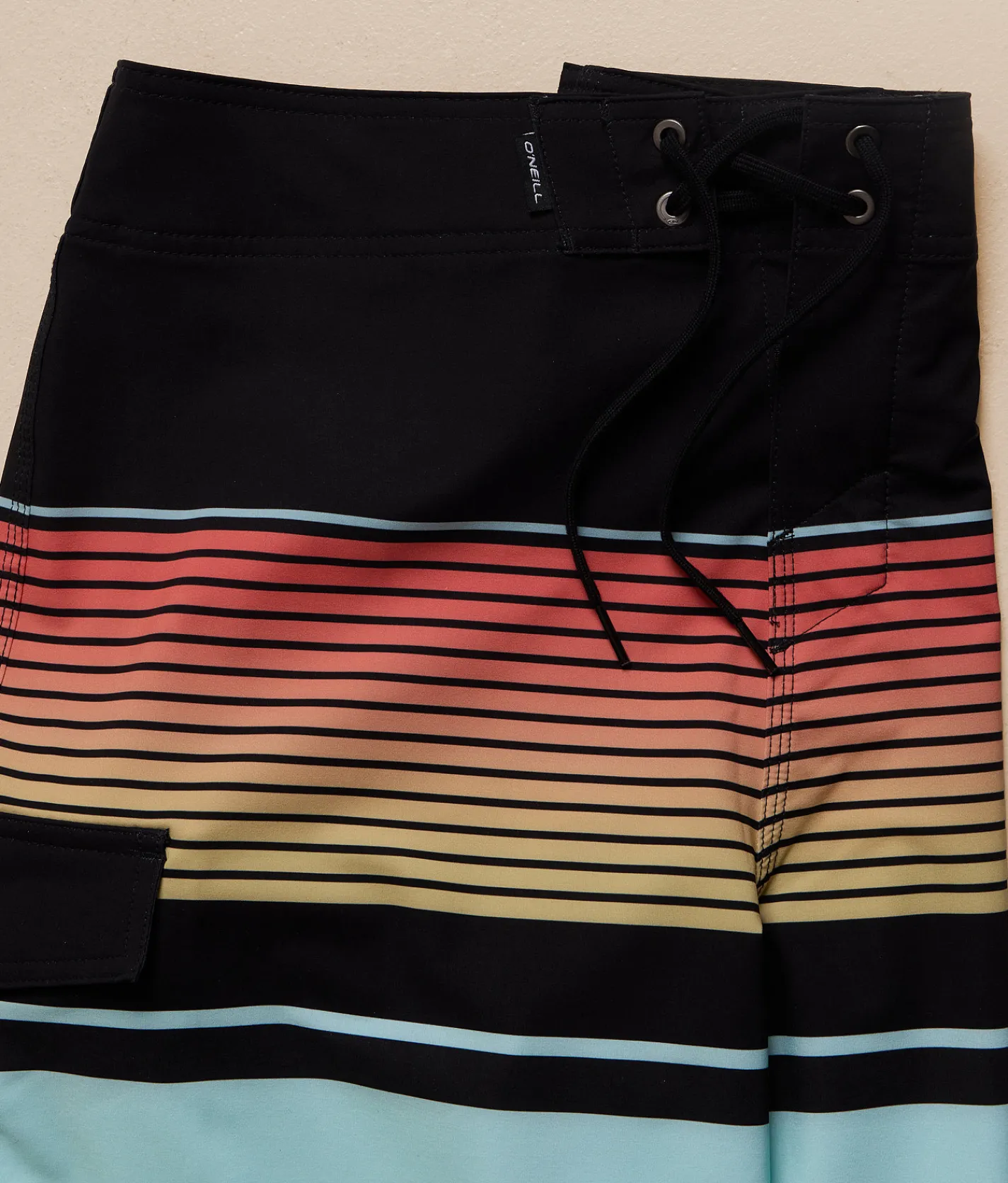 Bottoms|Swimwear | O'Neill Lennox Stripe Stretch Boardshort Canal Blue