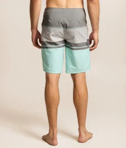Bottoms|Swimwear | O'Neill Lennox Stripe Stretch Boardshort Gargoyle