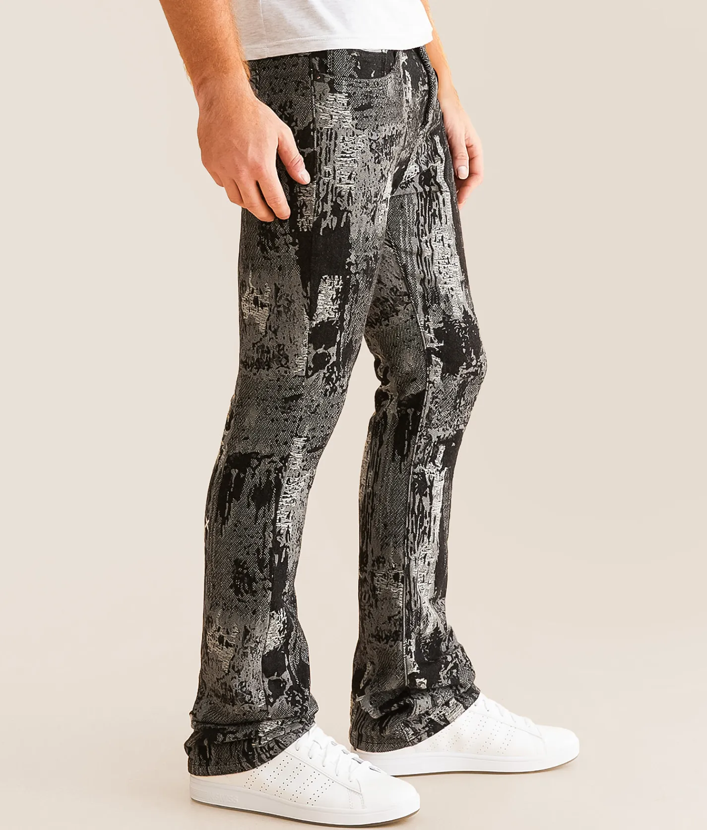 Sale Jeans|Bottoms | Cult of Individuality Lenny Boot Jean Digi Black