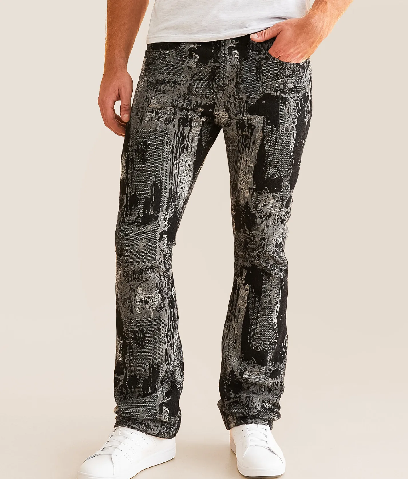 Sale Jeans|Bottoms | Cult of Individuality Lenny Boot Jean Digi Black