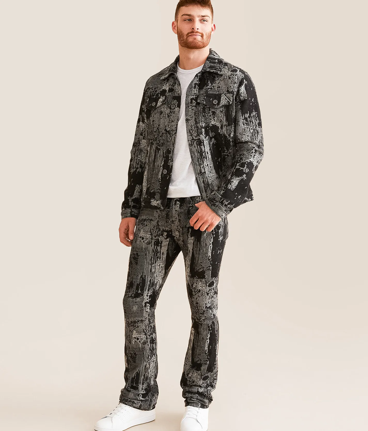 Sale Jeans|Bottoms | Cult of Individuality Lenny Boot Jean Digi Black