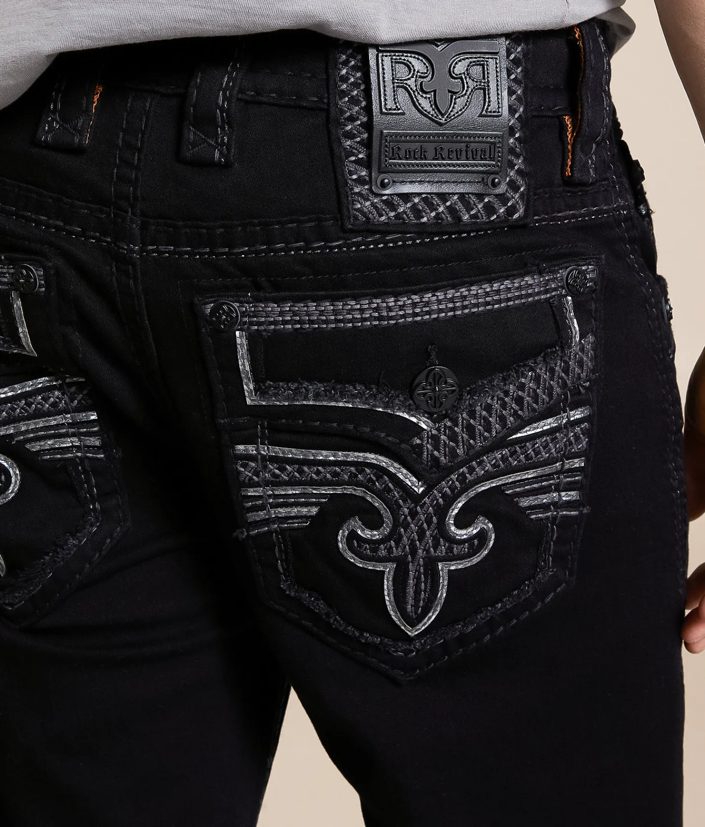 Bottoms | Rock Revival Leonel Straight Stretch Jean Leonel J201