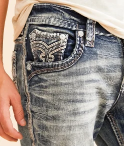 Rock Revival Leonel Straight Stretch Jean Leonel J200 Hot