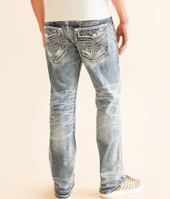 Rock Revival Leonel Straight Stretch Jean Leonel J200 Hot