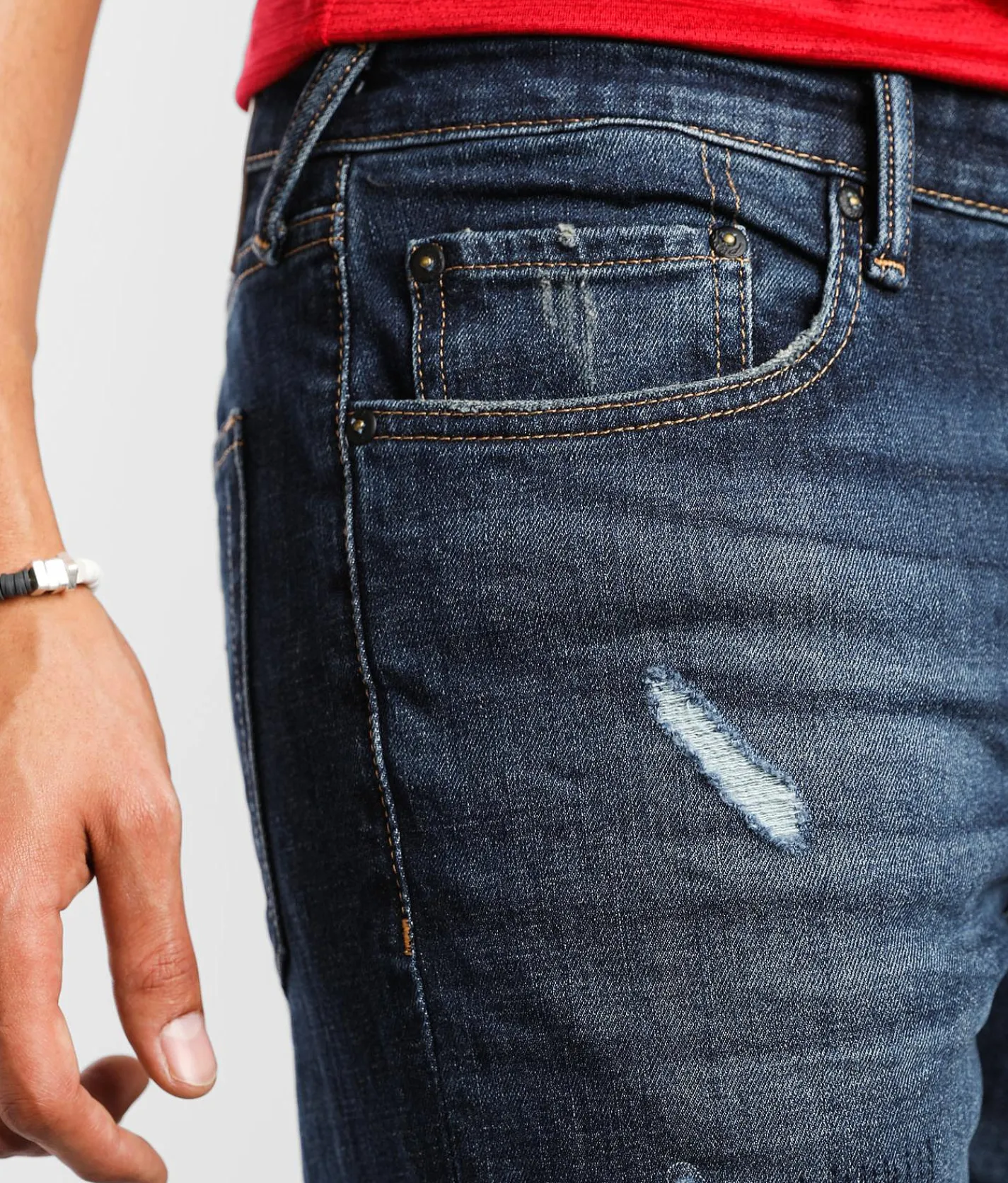 Prps Le Sabre Slim Taper Stretch Jean Indigo New