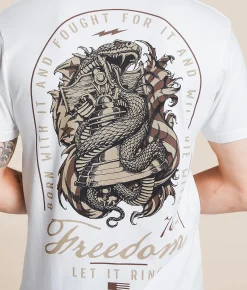 Tops|Graphic T-Shirts | Howitzer Let It Ring T-Shirt Antique White