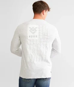Graphic T-Shirts | Veece Let It Wave T-Shirt Grey