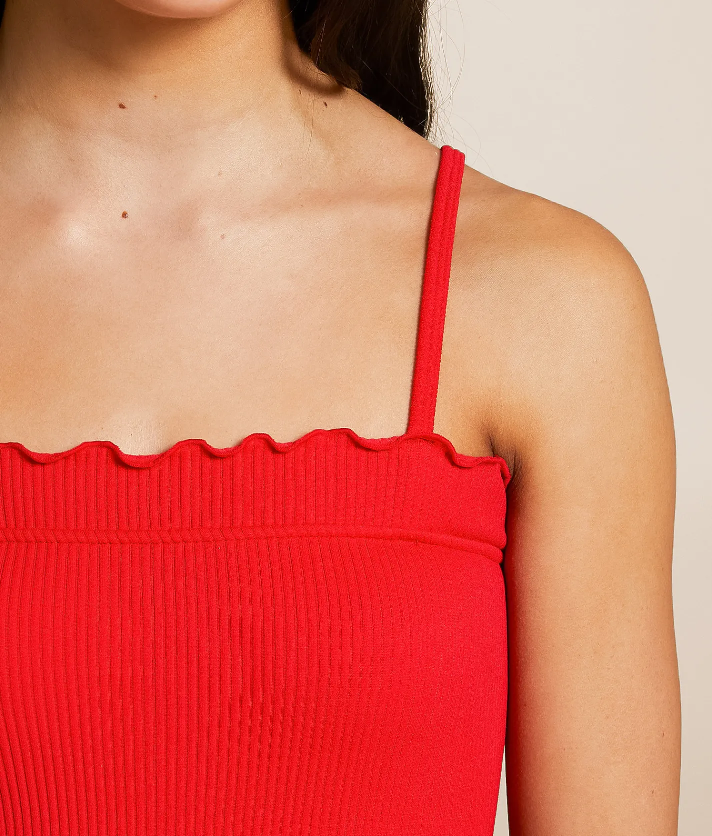 Freshwear Lettuce Trim Brami High Risk Red Hot