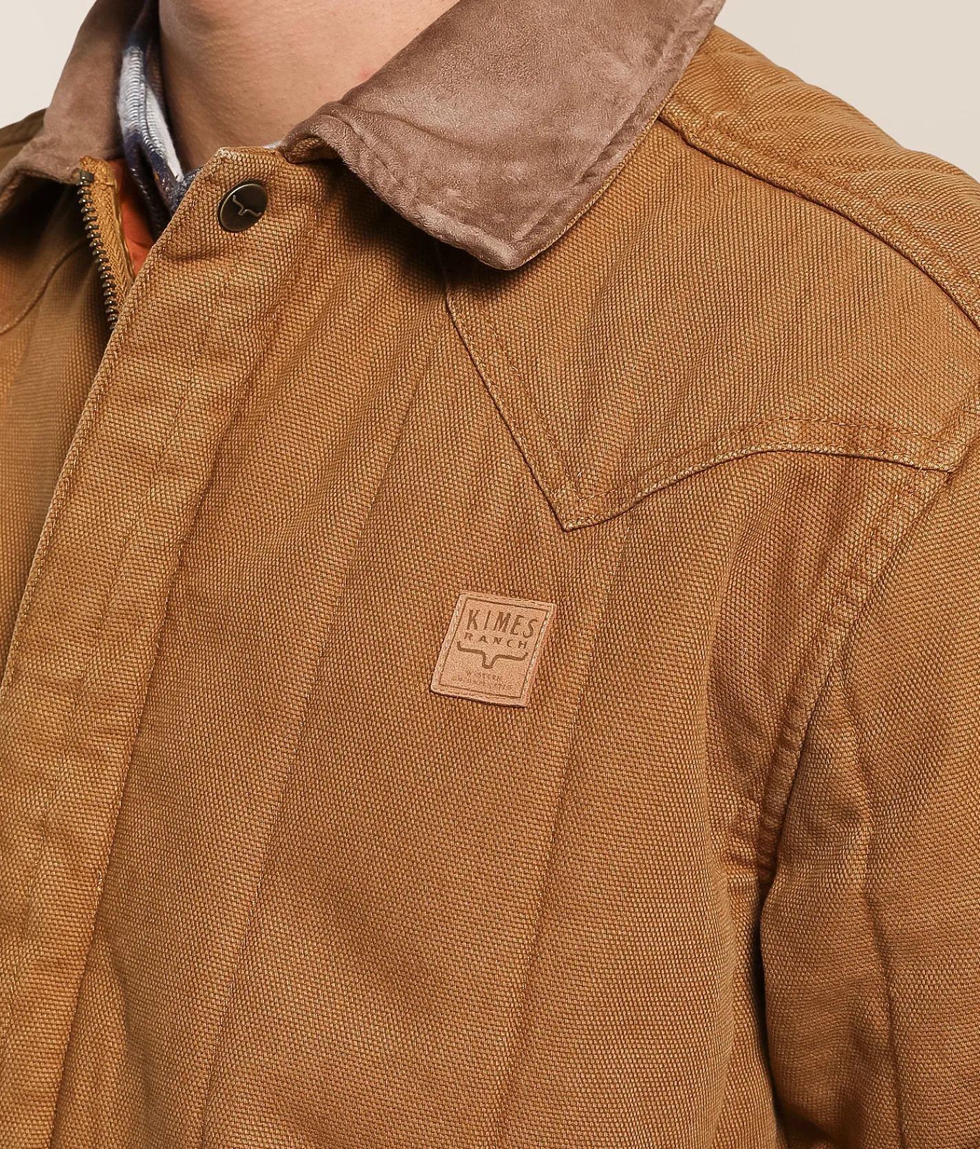 Kimes Ranch Lewiston Canvas Jacket WW Brown Discount